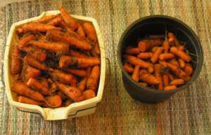 buckets of carrots